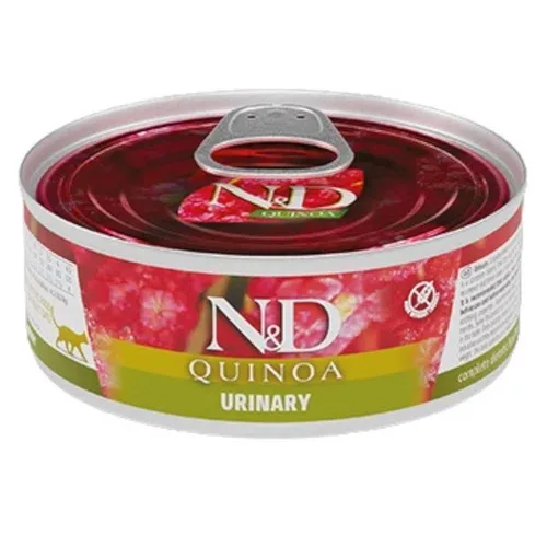 FARMINA N&D Gatto Quinoa Urinary - Anatra 24x80gr