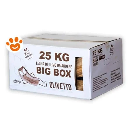 FE.MI.RO Olivetto Big Box Legna di Olivo da Ardere