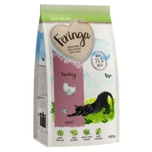 Feringa Adult Pressato a freddo - Tacchino Crocchette per gatto