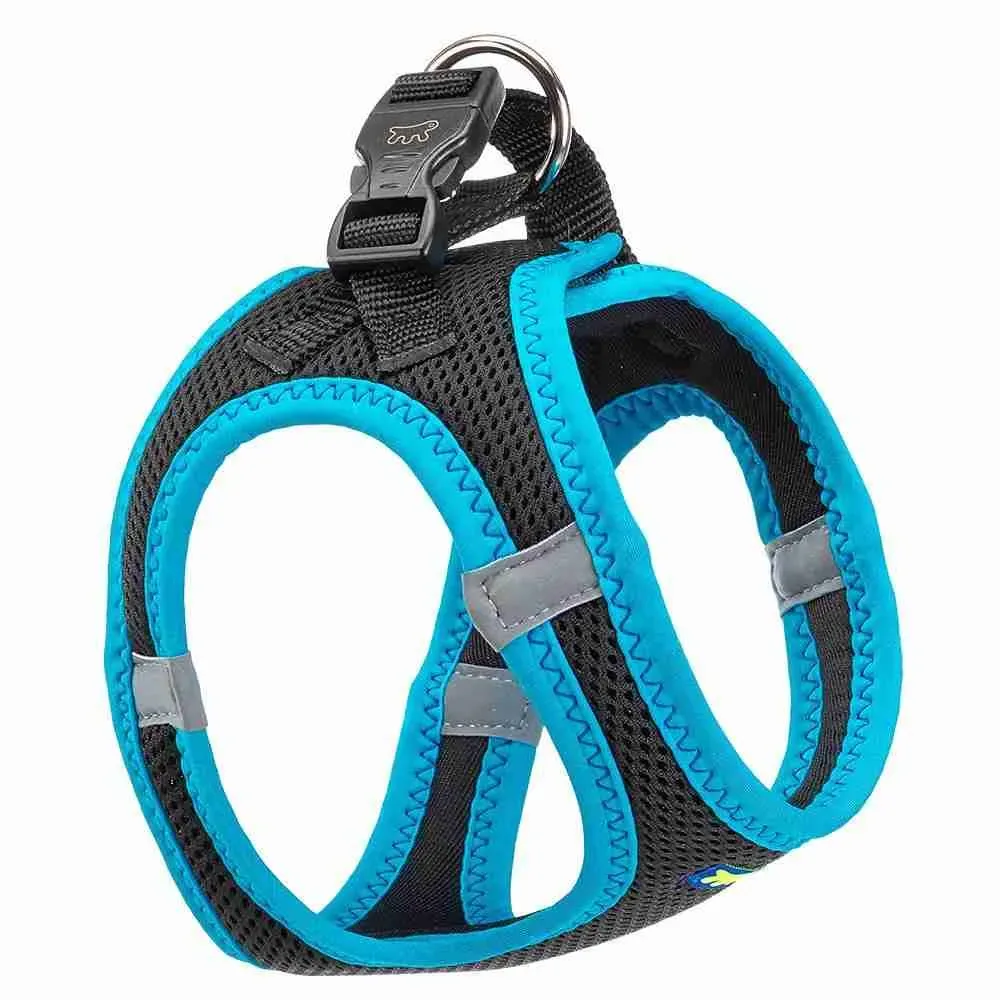FERPLAST PETTORINA KAORI XXS NERO/AZZURRO