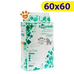 Ferribiella Assorbello Ultra (60×60) Tappetini Igienici Assorbenti