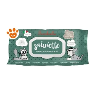 Ferribiella Dog & Cat Salviette Detergenti Muschio Bianco
