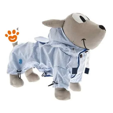 Ferribiella Dog Impermeabile Favola Righe
