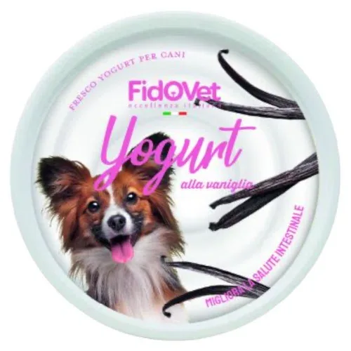 FIDOVET Yogurt alla Vaniglia per cani 40Gr