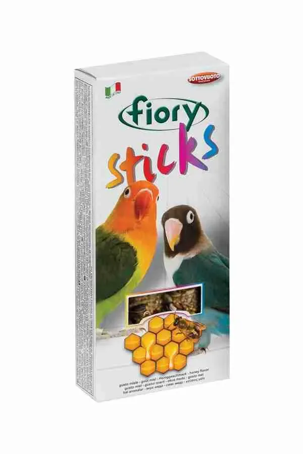 FIORY STICKS PARROCCHETTI MIELE 120 GR.