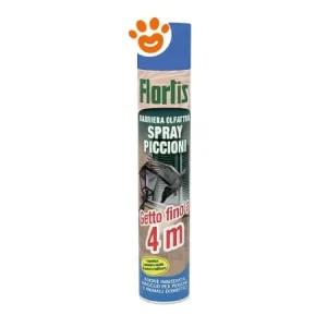 Flortis Disabituante Spray Barriera Olfattiva per Piccioni