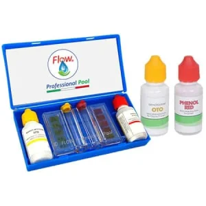 Flow – Test Kit Analisi dell’Acqua PH / Cloro / Bromo Gocce