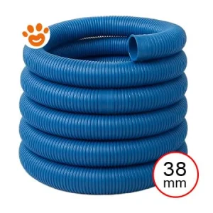 Flow – Tubi di Collegamento da 1 metro Sezionabile Blu (⌀38mm)