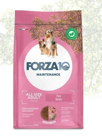 Forza 10 Cane adulto di tutte le taglie Maiale 12Kg