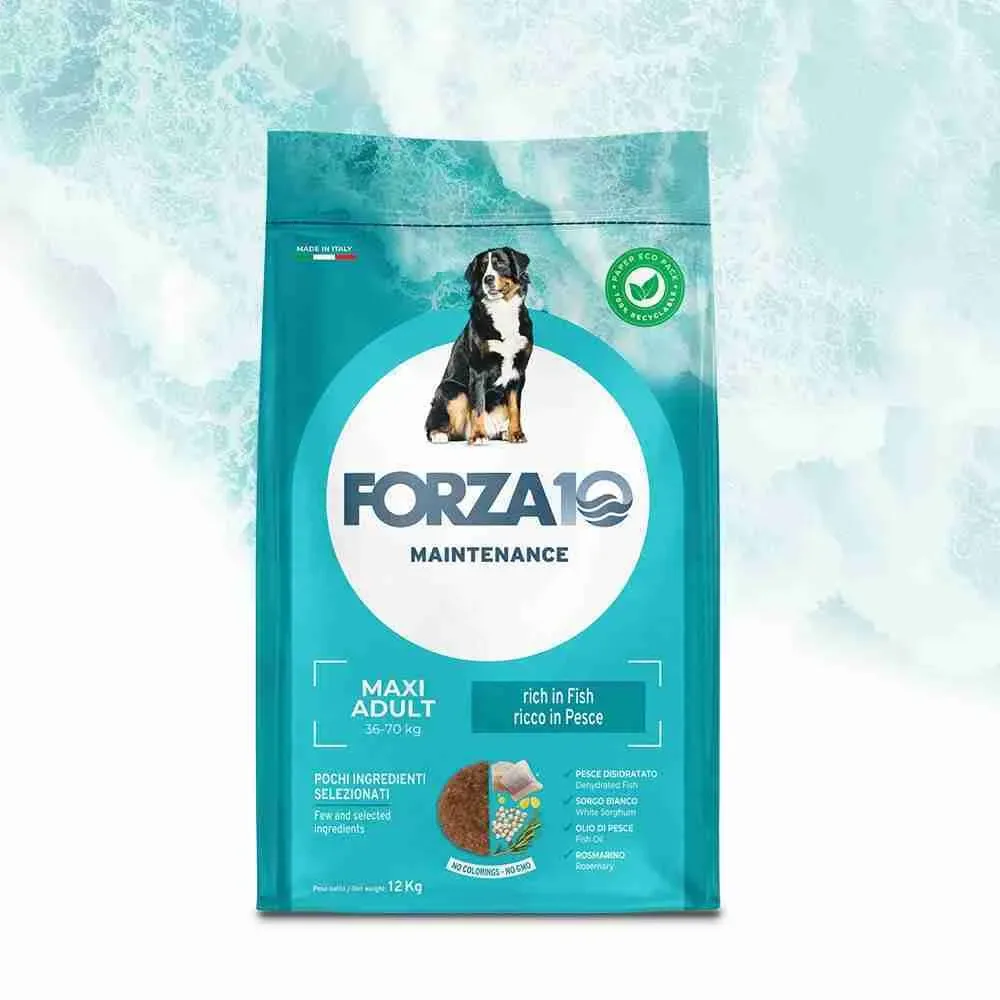FORZA 10 CROCCHETTE CANE LARGE ADULT PESCE 12 KG