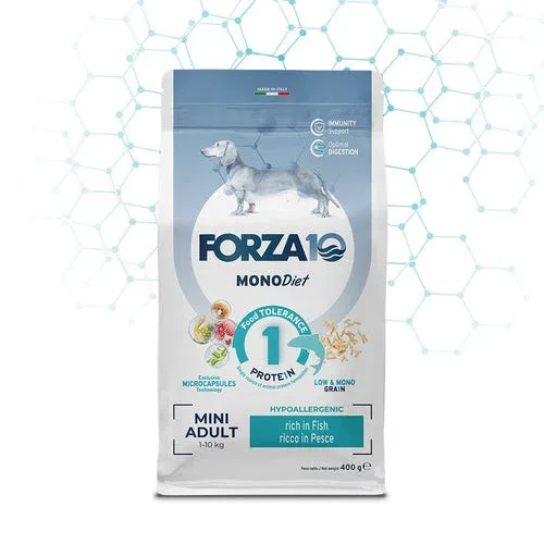Forza 10 Diet Cibo Per Cani Gusto Pesce 400Gr