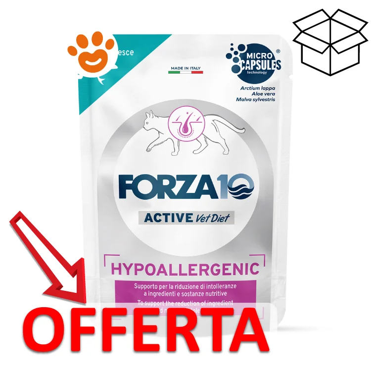Forza10 Cat Active Hypoallergenic Pesce in Patè - Image 2