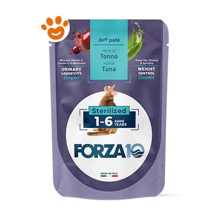 Forza10 Cat Botanicat Adult 1-6 Anni Tonno in Patè Sterilizzato