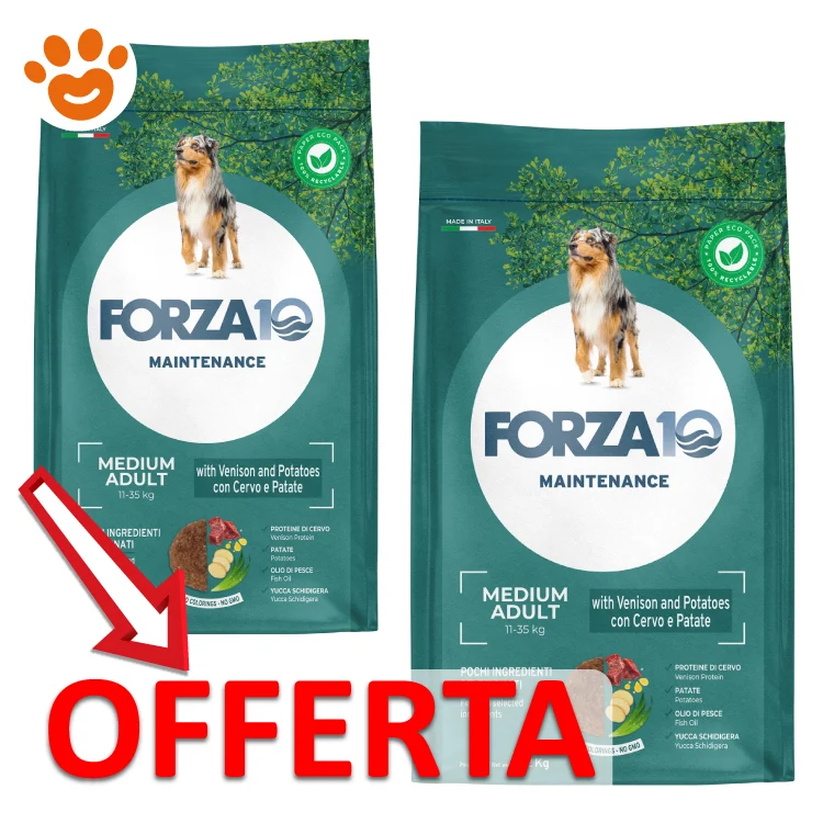 Forza10 Dog Maintenance Medium Adult Cervo e Patate - Image 2