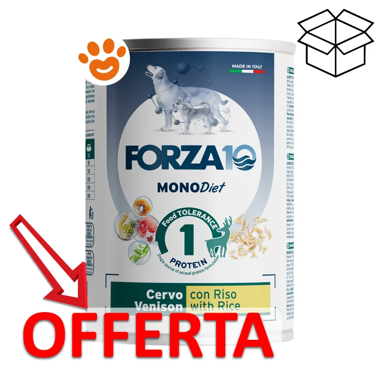 Forza10 Dog MonoDiet Cervo con Riso - Image 2