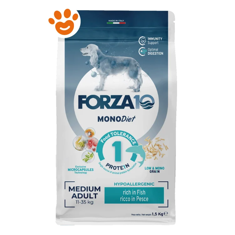 Forza10 Dog Monodiet Medium Adult al Pesce