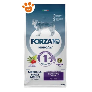 Forza10 Dog Monodiet Medium/Maxi Adult Sensistive Skin Pesce