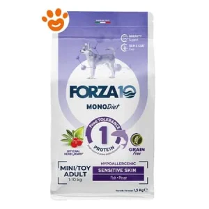 Forza10 Dog Monodiet Mini Adult Sensistive Skin Pesce