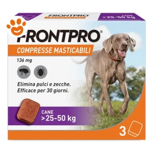 Frontline Dog FrontPro (25-50kg) Compresse Masticabili per Cani Grandi