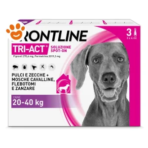 Frontline Dog Tri-Act (20-40Kg)