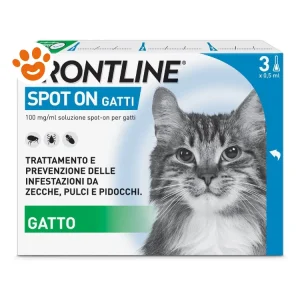Frontline Spot On – Antiparassitario Gatti