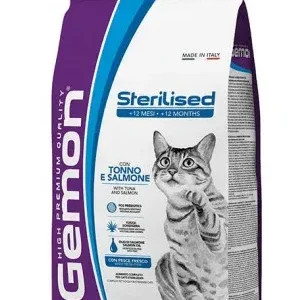 Gemon Gatto Sterilizzato con Tonno e Salmone