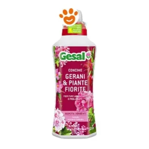 Gesal Concime Liquido per Gerani & Piante Fiorite