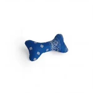 Gioco Osso Cotone Premium Bandana Bluette