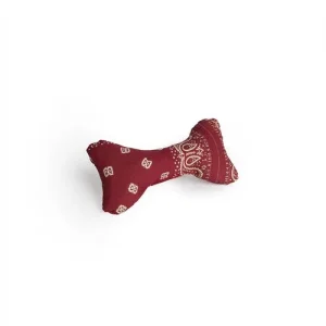 Gioco Osso Cotone Premium Bandana Bordeaux