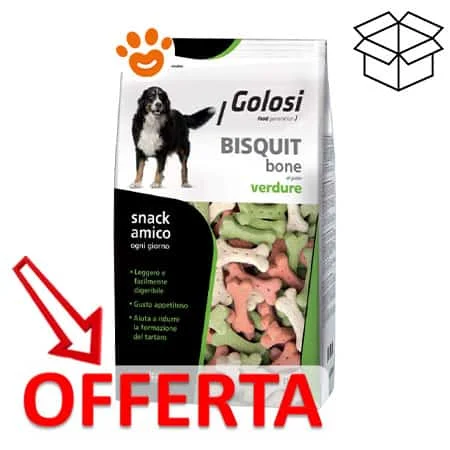 Golosi Dog Biscotti Bone Verdure - Image 2