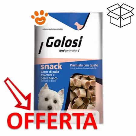 Golosi Dog Snack Carne di Pollo con Pesce Bianco Bocconcini - Image 2