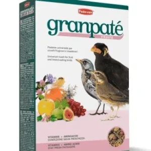 GranPatè Fruits Mangime completo per uccelli frugivori, insettivori e altri uccelli 1kg
