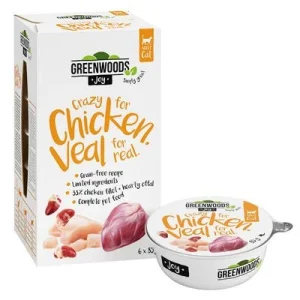 Greenwoods Joy Filetto di Pollo con Vitello Alimento umido per gatti