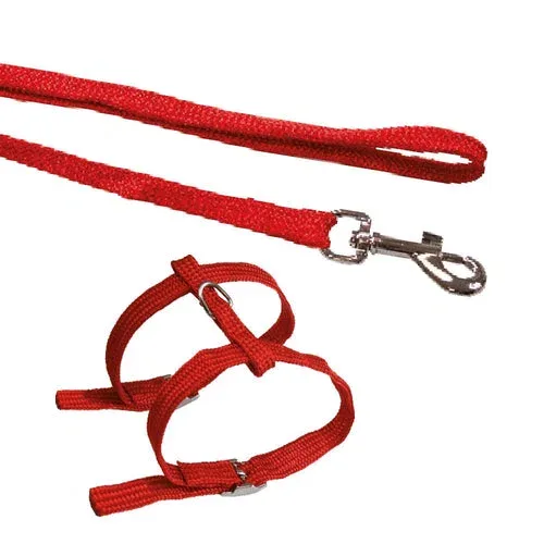 Guinzaglio per Gatti in Nylon con Pettorina