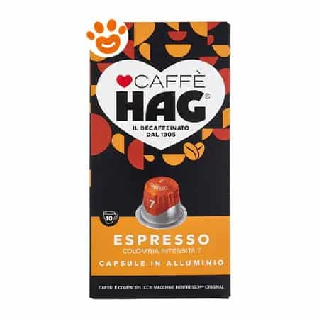 Hag Caffè Capsule Nespresso COLOMBIA – Espresso in Alluminio