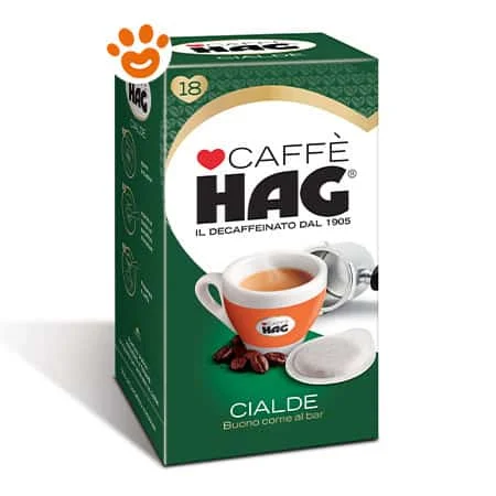 Hag Caffè Cialde ESE 44 – Espresso Decaffeinato