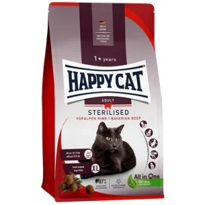Happy Cat Sterilised Adult Manzo delle Prealpi