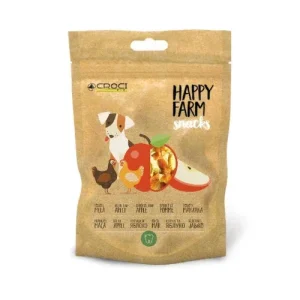 Happy Farm: snack per cani con pollo e mela