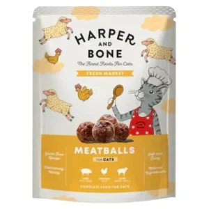 HARPER&amp;BONE Polpette Gatto Fresh Market 85gr