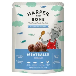 HARPER&amp;BONE Polpette Gatto Ocean Wonders 85gr