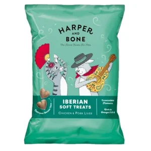 HARPER&amp;BONE Soft Snack Cane e Gatto Pollo e Fegato 90gr