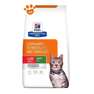 Hill’s Cat Prescription Diet c/d Urinary Stress + Metabolic