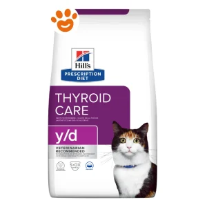 Hill’s Cat Prescription Diet Y/D Thyroid Care