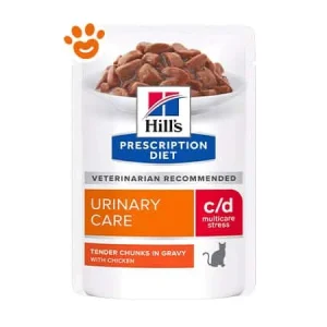 Hill’s Pet Nutrition Prescription Diet c/d Urinary Care Multicare con Pollo