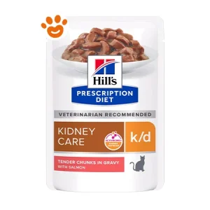 Hill’s Pet Nutrition Prescription Diet k/d Kidney Care con Salmone
