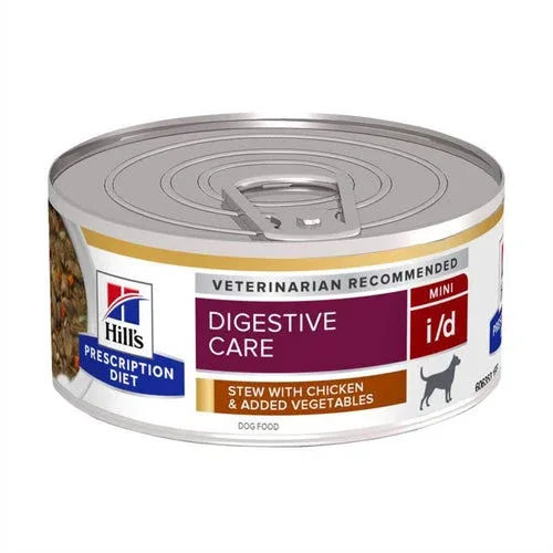 Hill'S Prescription Cane I/D Pollo E Verdure Lattina 156G Per Cani Multipack 24 pezzi