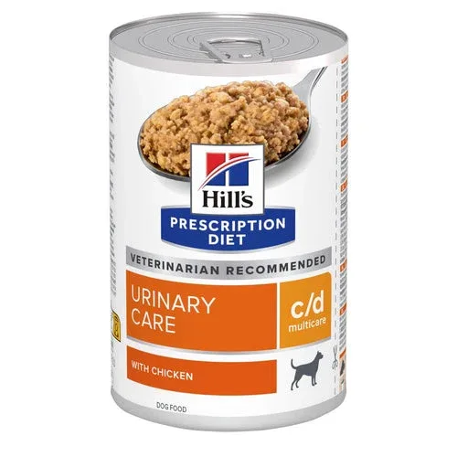 Hill's PRESCRIPTION DIET c/d Multicare alimento per cani con pollo Patè