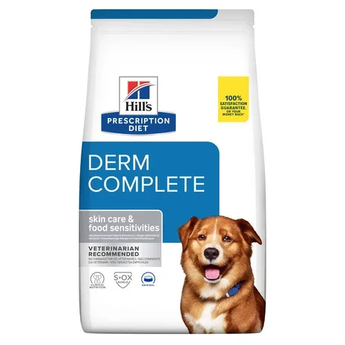 Hill's PRESCRIPTION DIET Derm Complete alimento per cani 12kg