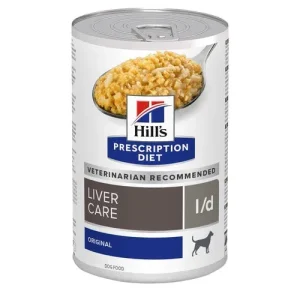 Hill's PRESCRIPTION DIET L/d alimento per cani Patè 370gr