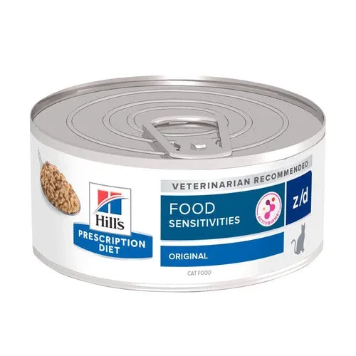 Hill's PRESCRIPTION DIET z/d alimento per gatti 156g Multipack 24 Pezzi